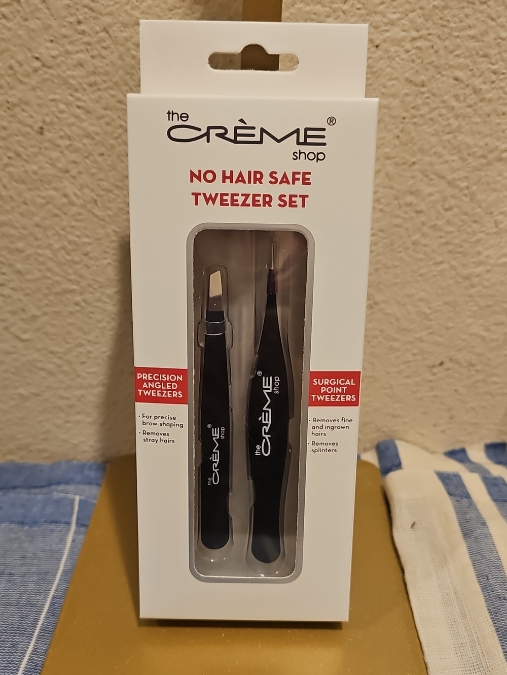 The Creme Shop Tweezer Set